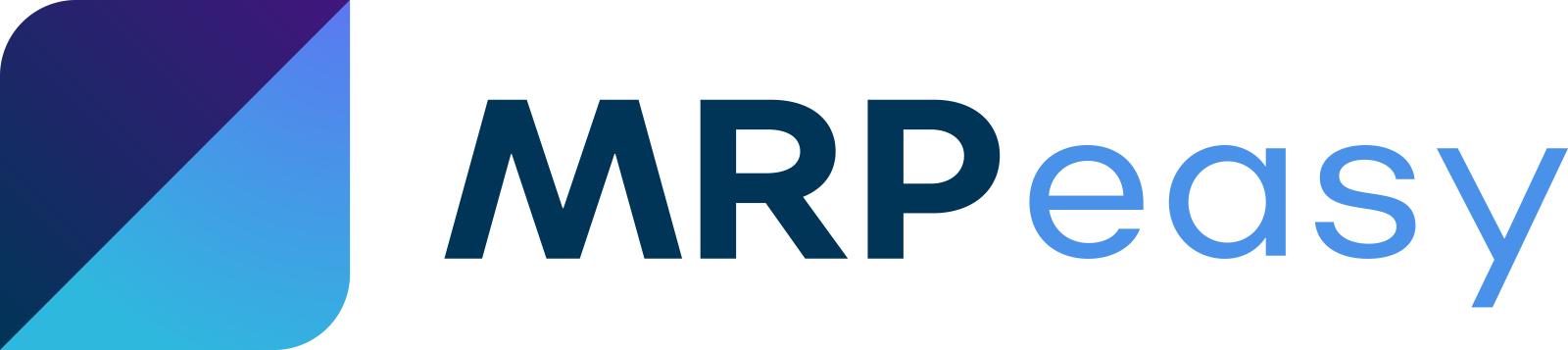 MRPeasy logo — manufacturing ERP and inventory software affiliate partner